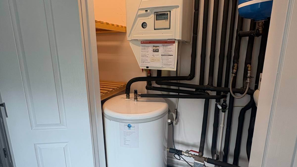 heat pump inside