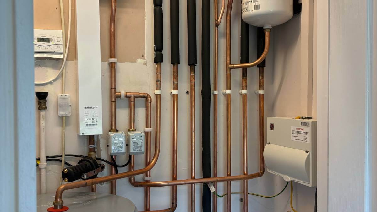 heating pipes